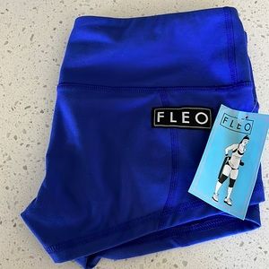 Fleo Low Rise Contour Cobalt Shorts NWT Medium